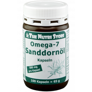 OMEGA 7 Sanddornöl 500 mg Bio Kapseln