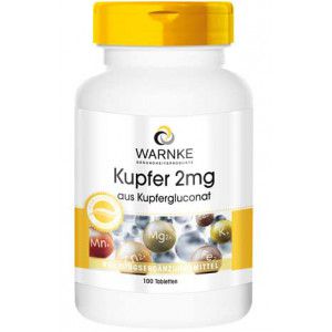 KUPFER 2 mg aus Kupfergluconat Tabletten