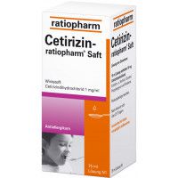 CETIRIZIN-ratiopharm Saft