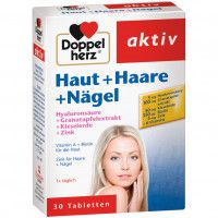 DOPPELHERZ Haut+Haare+Nägel Tabletten