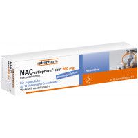 NAC-ratiopharm akut 600 mg Hustenlöser Brausetabl.
