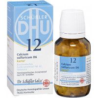 BIOCHEMIE DHU 12 Calcium sulfuricum D 6 Tabl.Karto