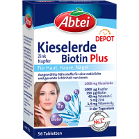 ABTEI Kieselerde Plus Biotin Depot Tabletten
