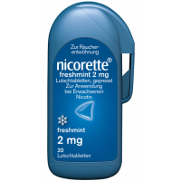 NICORETTE freshmint 2 mg Lutschtabletten gepresst
