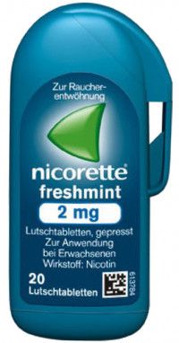 NICORETTE freshmint 2 mg Lutschtabletten gepresst