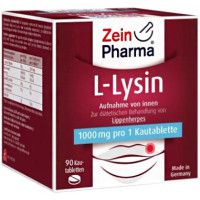 L-LYSIN 1000 mg Zitrone Kautabletten
