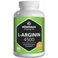 L-ARGININ HOCHDOSIERT 4.500 mg Kapseln