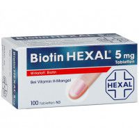 BIOTIN HEXAL 5 mg Tabletten