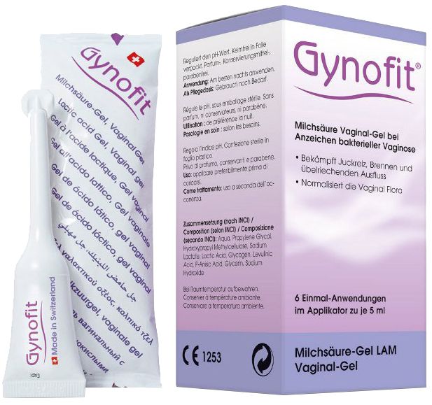 GYNOFIT Vaginal Gel a.Bas.v.Milchsäure+Glycoge