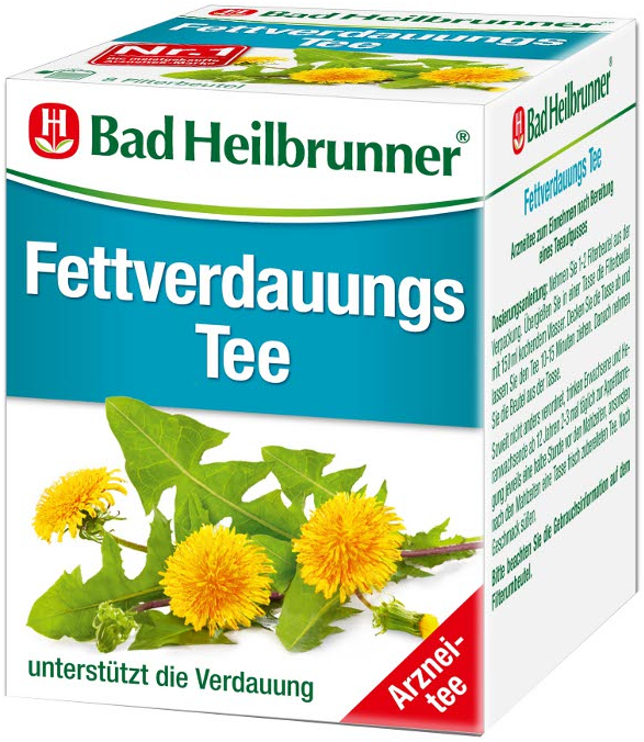 BAD HEILBRUNNER Fettverdauungstee Filterbeutel