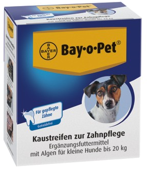 BAY O PET Zahnpfl.Kaustreif.f.kl.Hunde