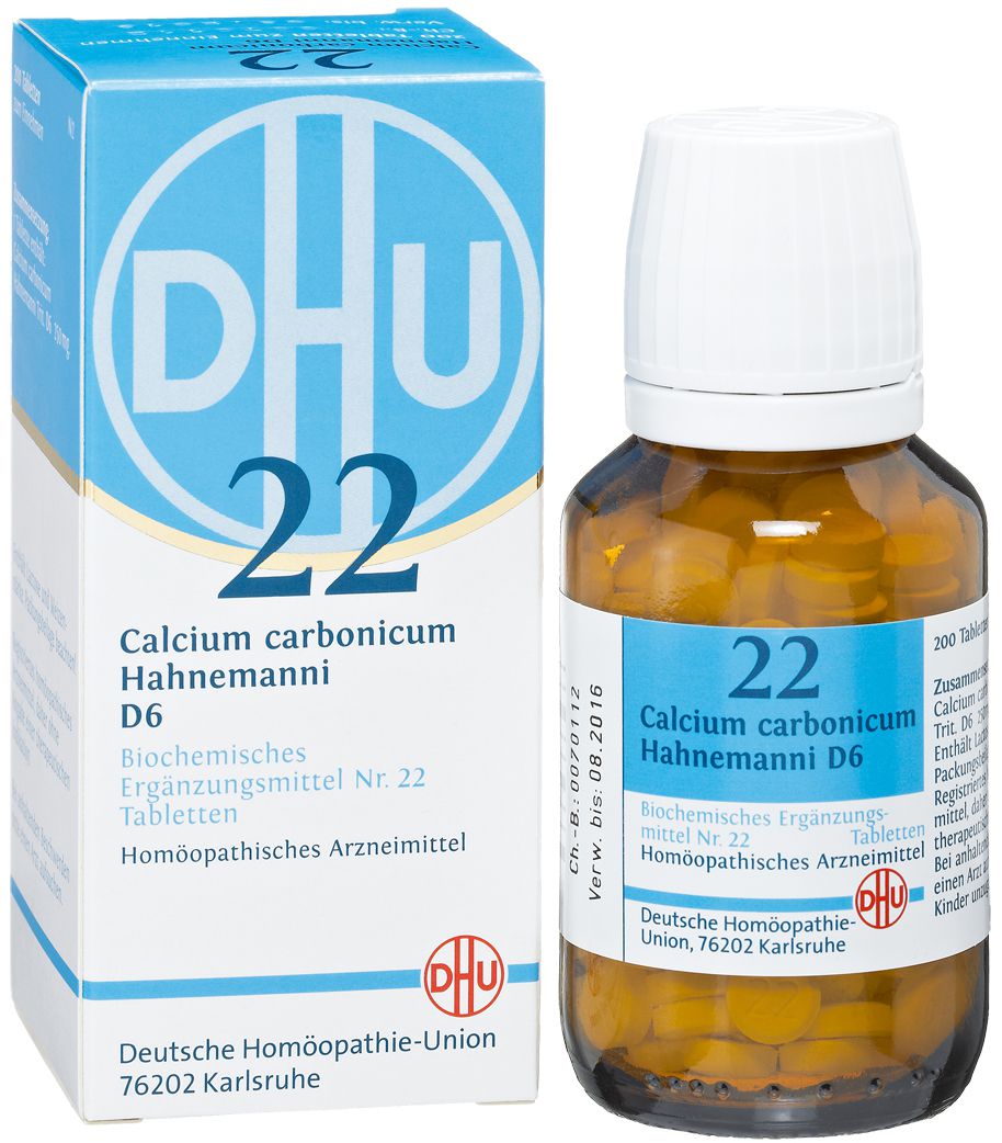 BIOCHEMIE DHU 22 Calcium carbonicum D 12 Tabletten